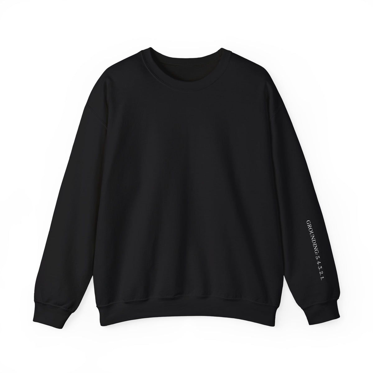 The GROUNDING Sweatshirt in Black
