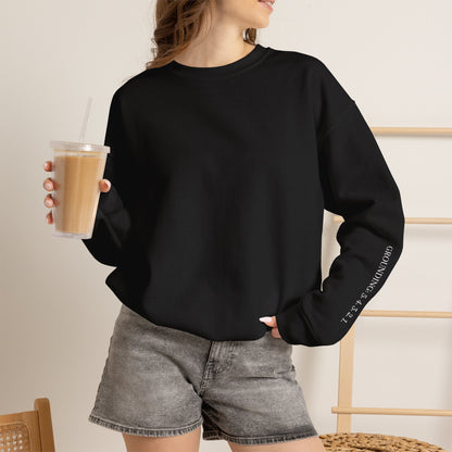 The GROUNDING Sweatshirt in Black